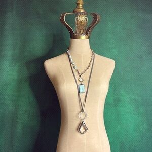 Lula N Lee two layering necklaces